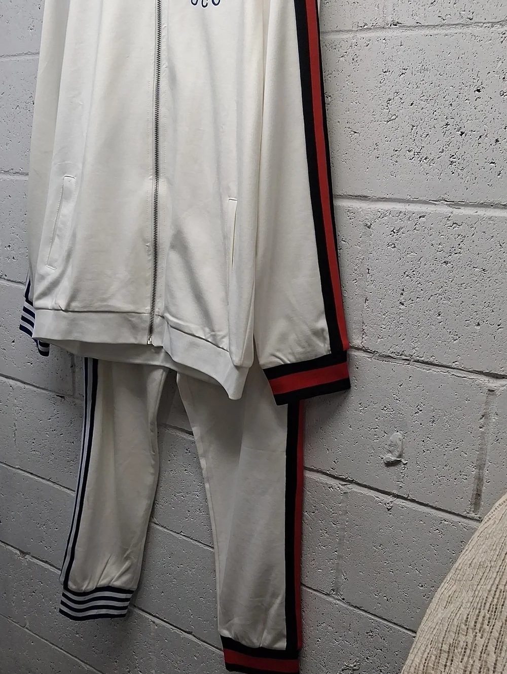 NWT Mens Gucci Adidas 2 Piece Track Suit